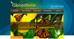 Desktop Screenshot of geoponicscorp.com